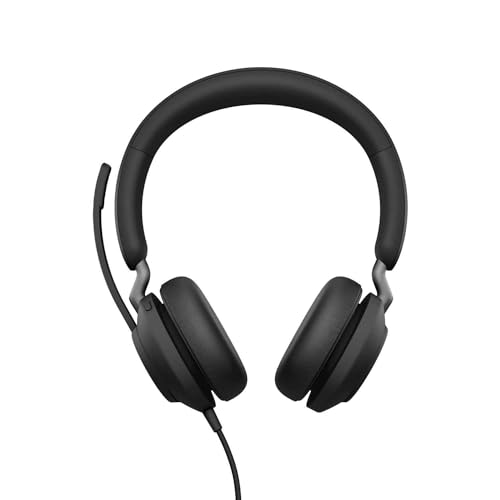 Jabra Evolve2 40 Se - Cuffie Stereo Cablate, Usb-C + Cavo Di Prolunga, Tutte Le Piattaforme, Stereo, Nuova Edizione
