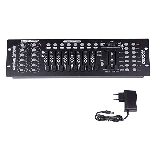 Uking Dmx512 Console Controllo Luci Fascio Per Luci Effetti Controller Party Dj Disco Operator Equipment