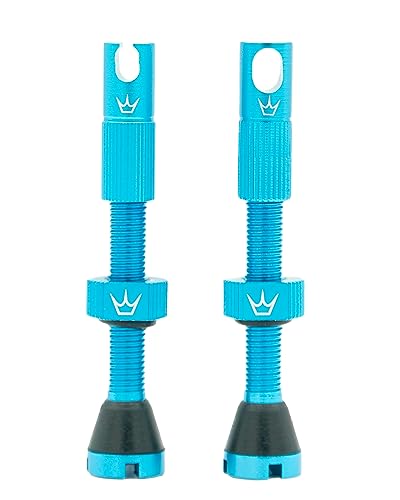 Peaty'S Mk2, Valvole Per Biciclette Unisex, Turquoise, 42 Mm