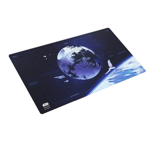 Star Wars Unlimited Death Star Prime Game Mat - Licenza Ufficiale, Stampa A Colori, Tappetino Da Gioco Antiscivolo, 61 X 35,6 Cm, Compatibile Con Tcg