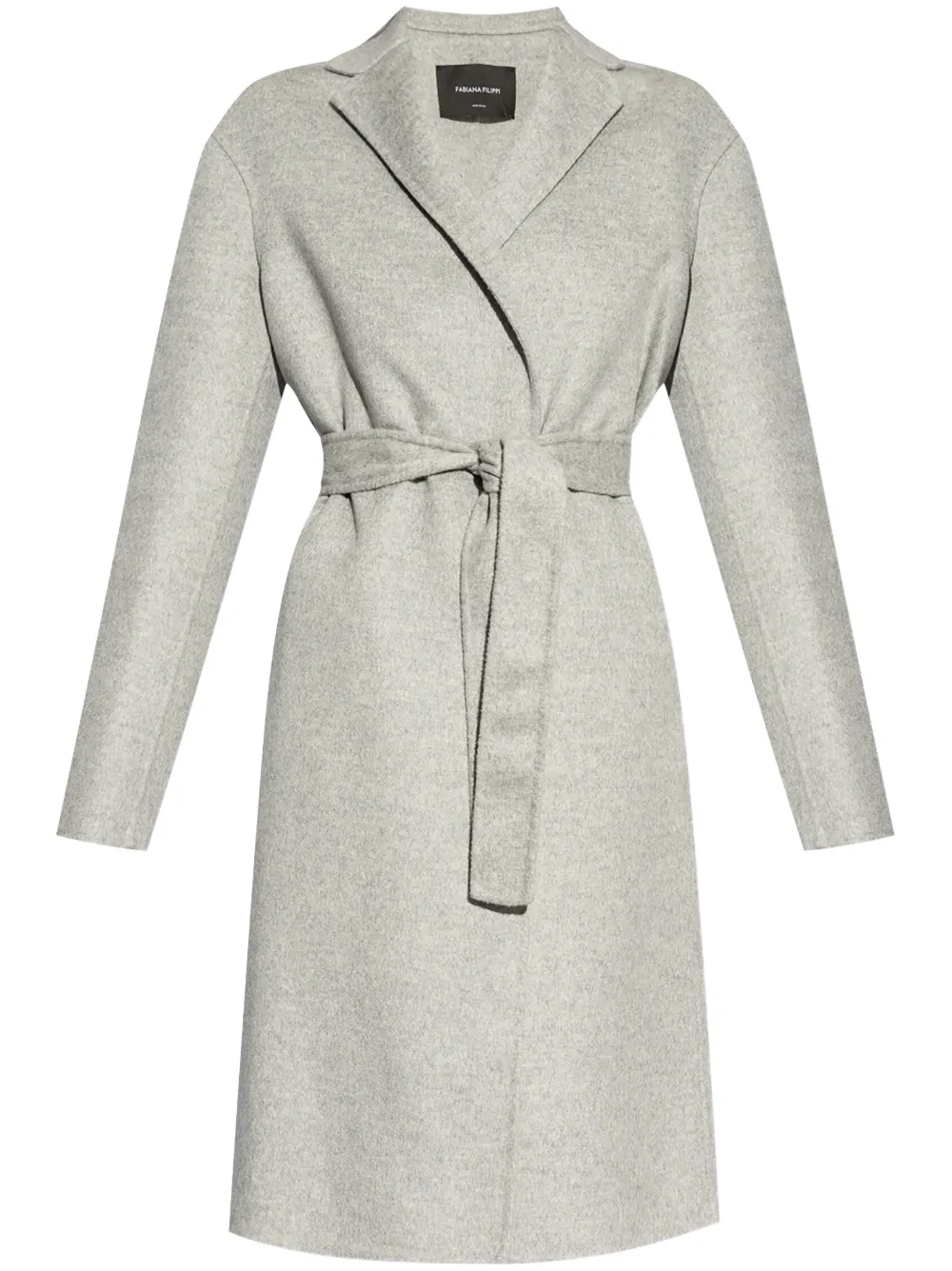 Fabiana Filippi mid-lenght coat - Grigio