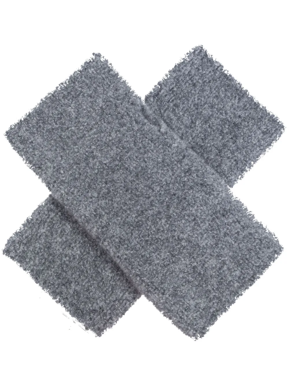 Lisa Yang Arm fingerless gloves - Grigio