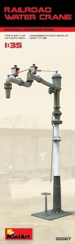 Miniart- Accessori Per Modellismo Railroad Water Crane, Colore Various, 35567