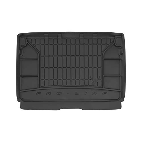 Frogum Vasca Per Bagagliaio Sagomata Per Citroen C3 Aircros Ii 2017, Su Misura, Opaca, Adatta Ai Cani, Impermeabile, Colore Nero, Accessorio Su Misura