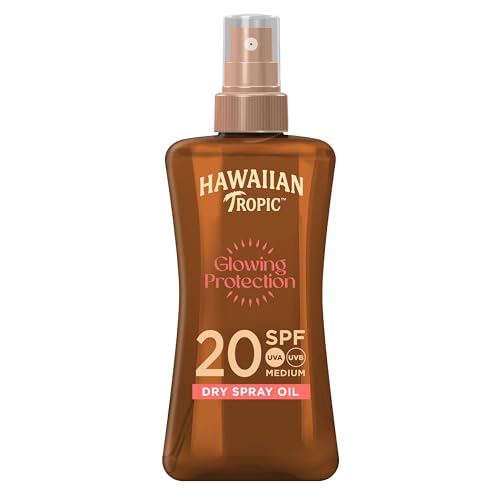 Hawaiian Tropic Protective Dry Spray Oil Spf 20, 200Ml