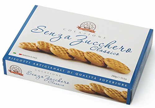 Biscottificio Grondona Biscotti Colazione Senza Zuccheri Aggiunti Classico - Astuccio Da 290 G