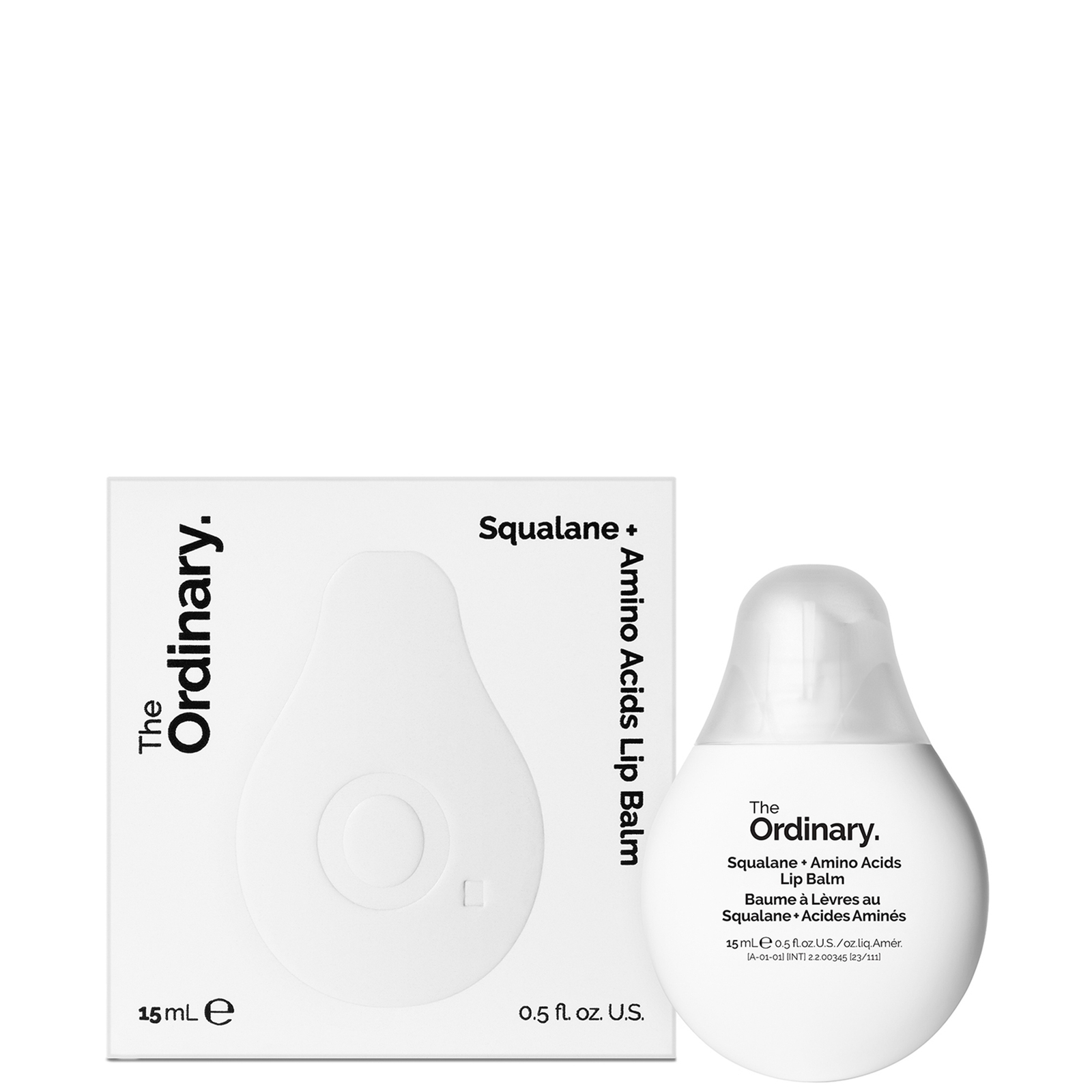 The Ordinary Squalane and Amino Acids Lip Balm 15ml