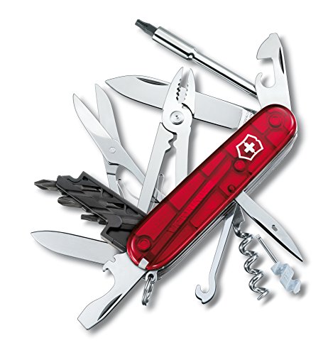 Cybertool M, Rosso Trasparente