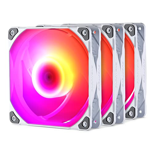 Phanteks Sk Pwm D-Rgb Lüfter, 3Er Pack - 140Mm, Weiß