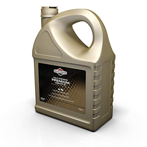 Olio Motore Briggs & Stratton 100009S 4-Tempi Premium, Nero, 5.0 Litri