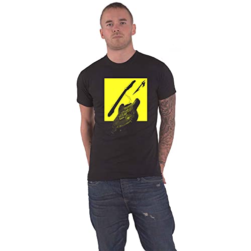 Metallica T Shirt M72 Seasons Broken Burnt Guitar Nuovo Ufficiale Unisex Nero Size M