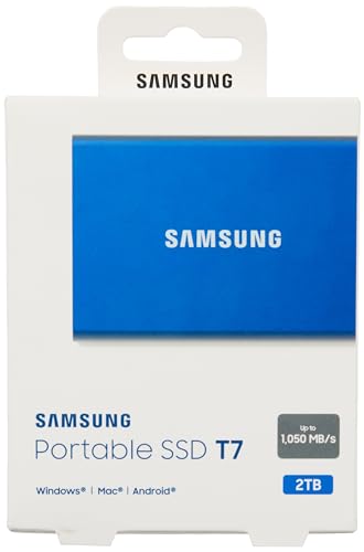 Samsung Portable T7 2Tb Ssd Esterno Usb 3.2 Gen 2 Mu-Pc2T0H/Ww