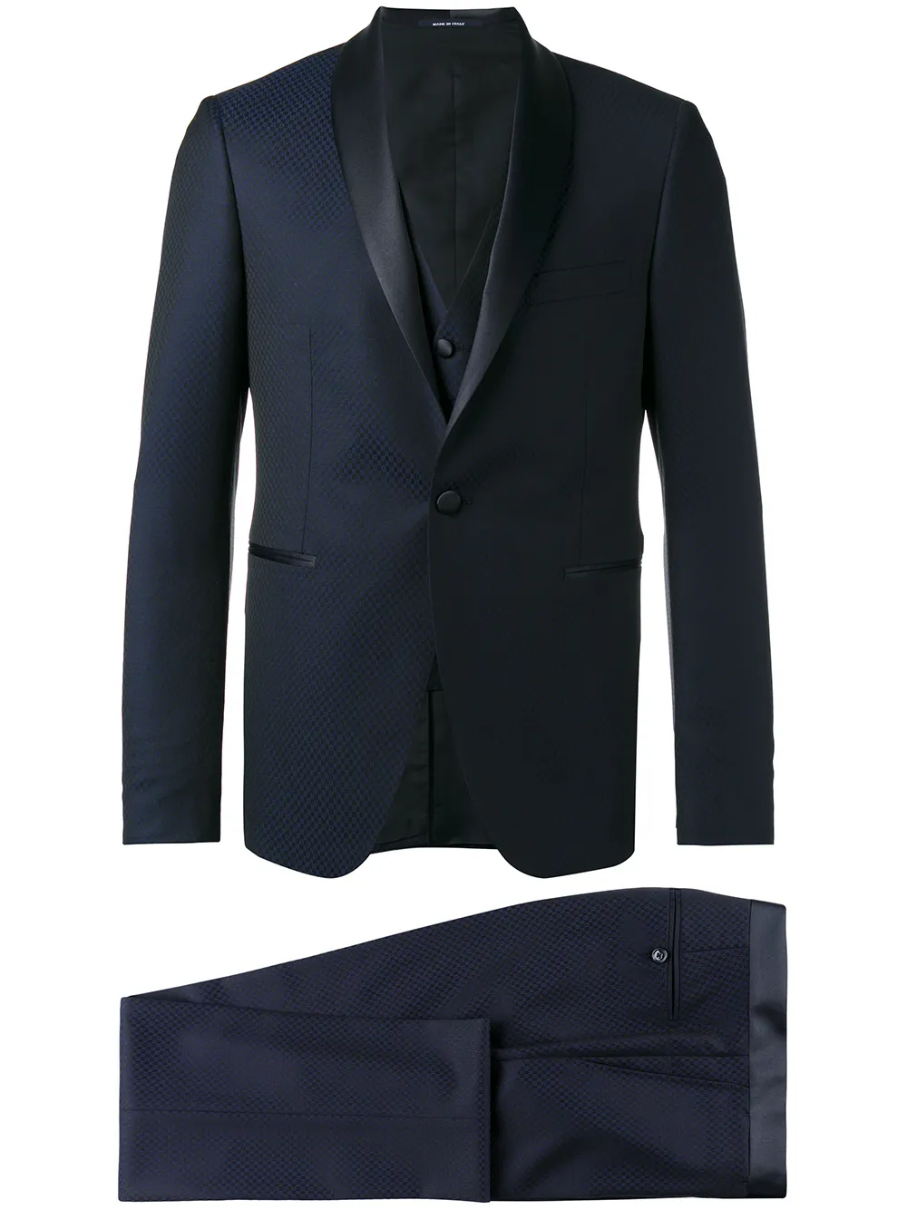 Tagliatore two piece dinner suit - Blu