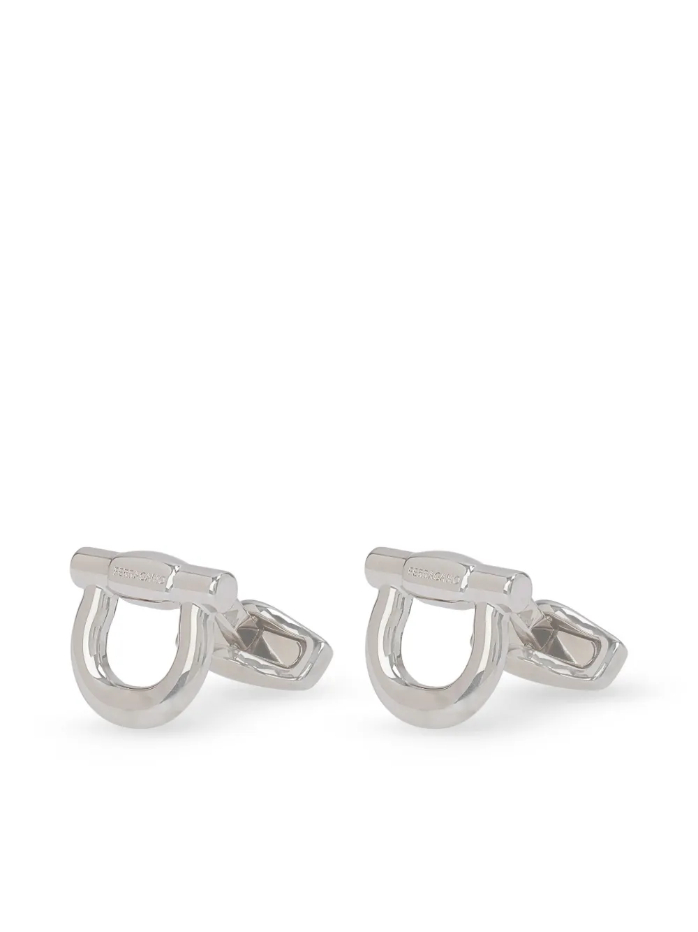 Ferragamo Gancini cufflinks - Argento