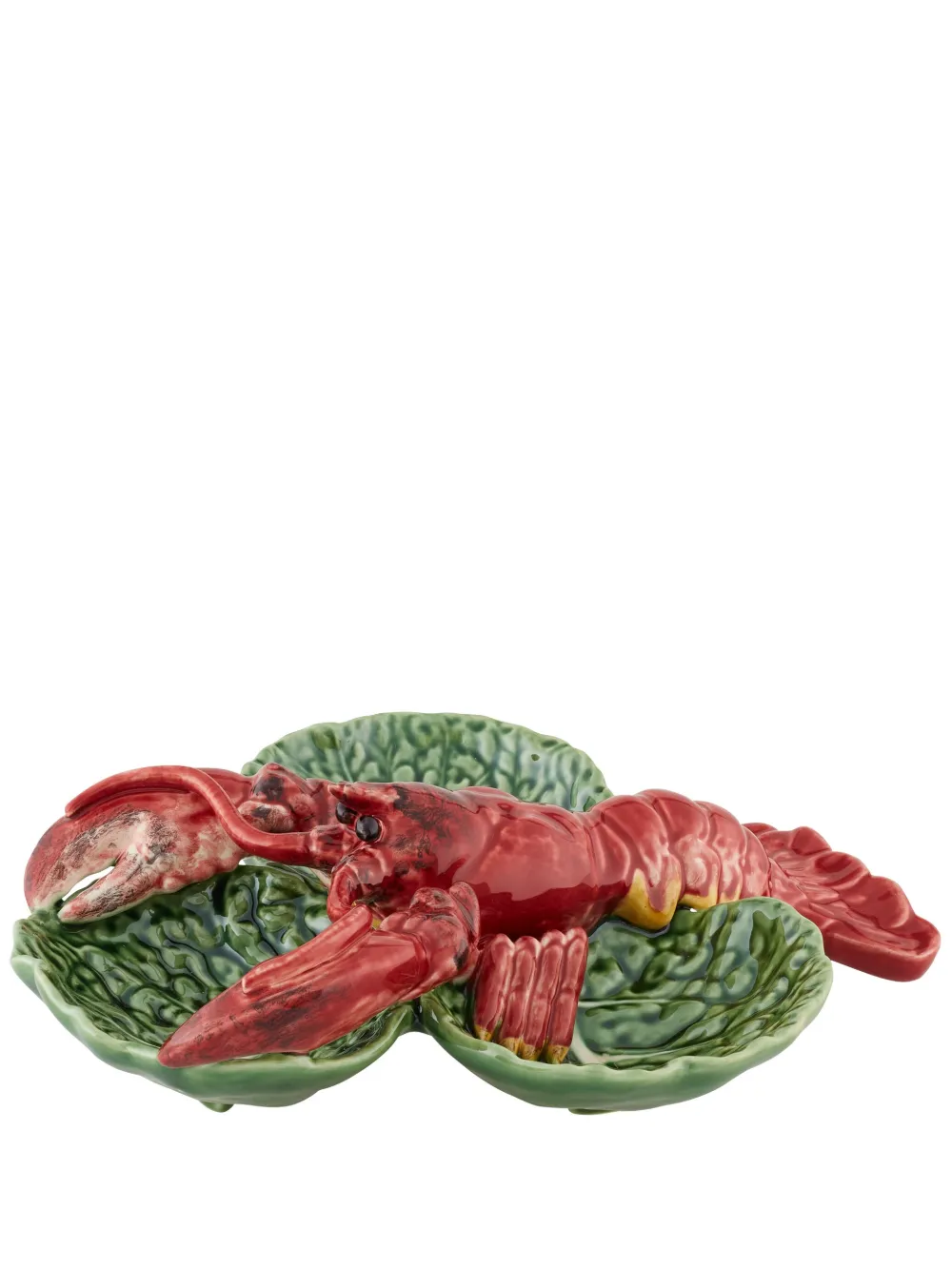 Bordallo Pinheiro Cabbage Lobster appetizer plate - Verde