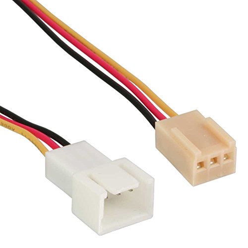 Inline 3 Pin Molex Cavo Di Alimentazione 0,6 M