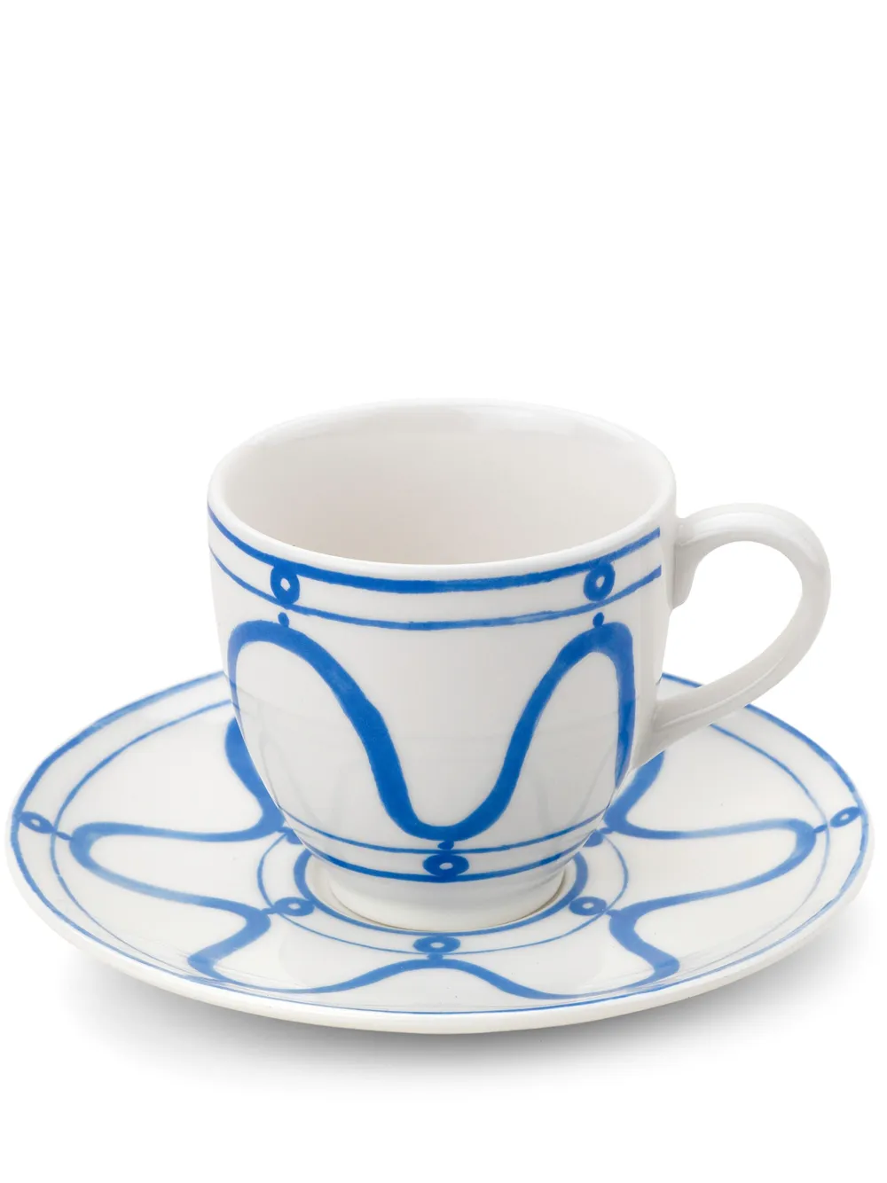 Themis Z Serenity tea cup and saucer set - Bianco