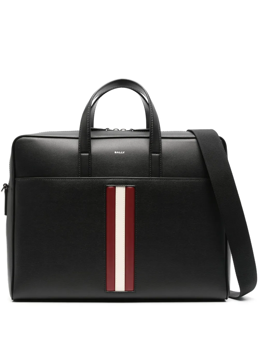 Bally Mythos leather briefcase - Nero