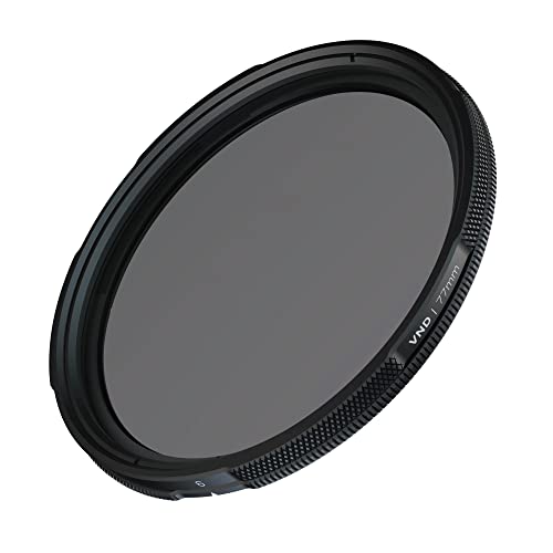 Lee Elements - Filtro Vnd Da 77 Mm, Densit Neutra Variabile, Con 6-9 Stop Per Fotocamere Mirrorless E Dslr