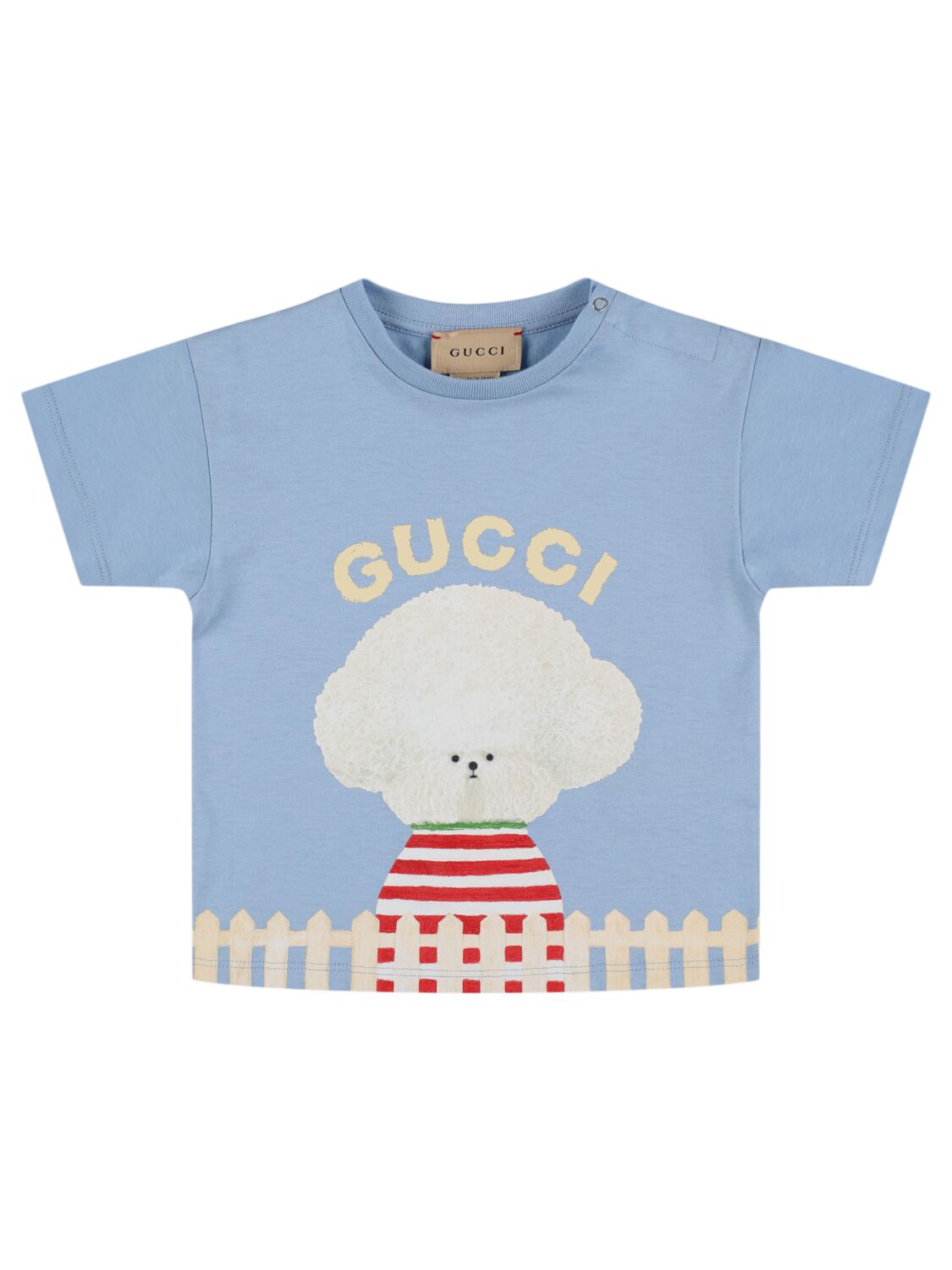 T-Shirt In Cotone Con Logo Gucci