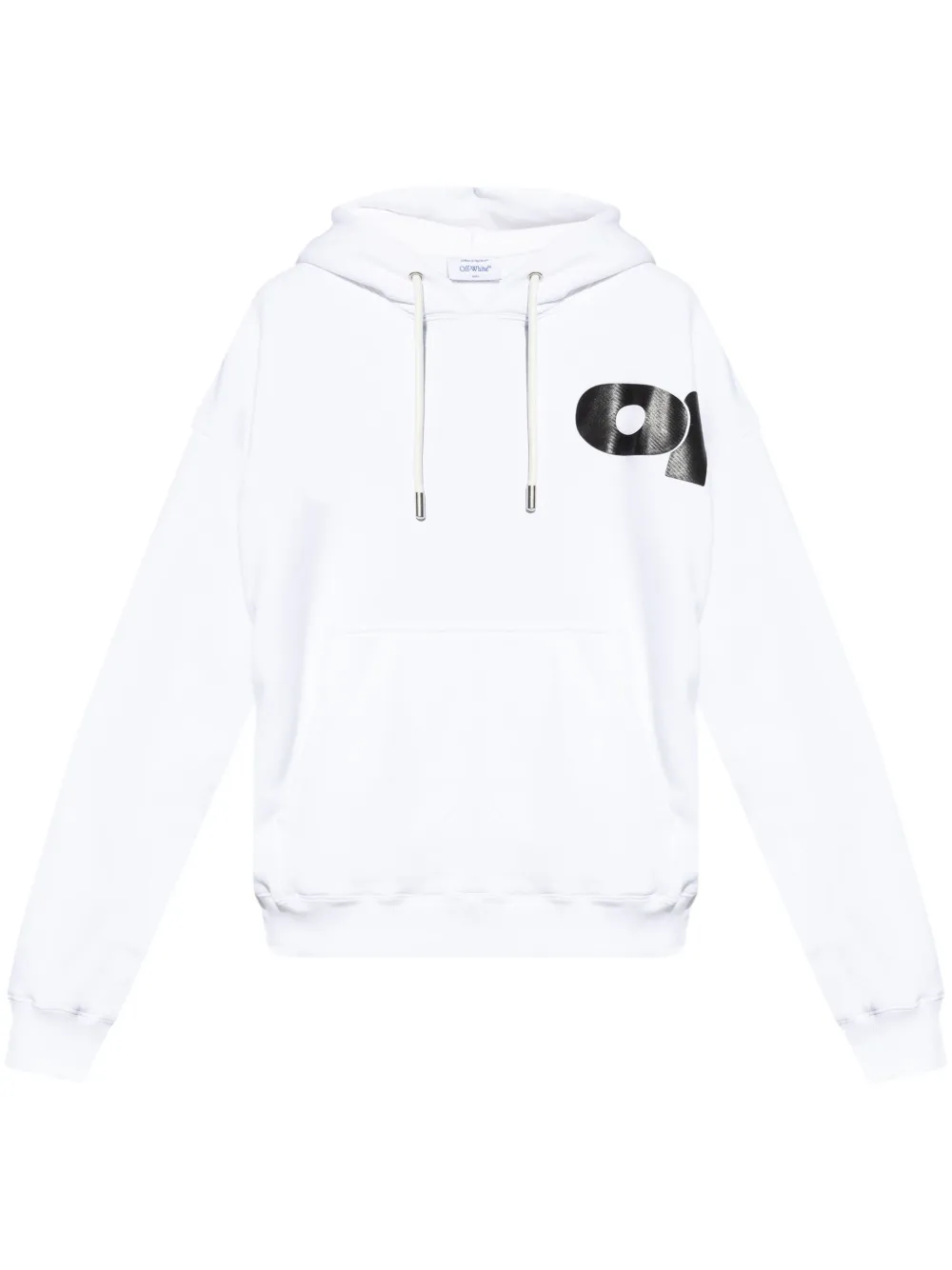 Off-White logo hoodie - Bianco