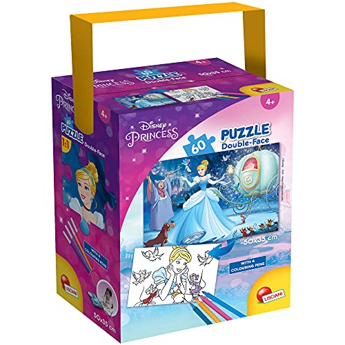 Lisciani Giochi - Disney Puzzle In A Tub Mini 60 - Cenerentola Puzzle Per Bambini, 86214