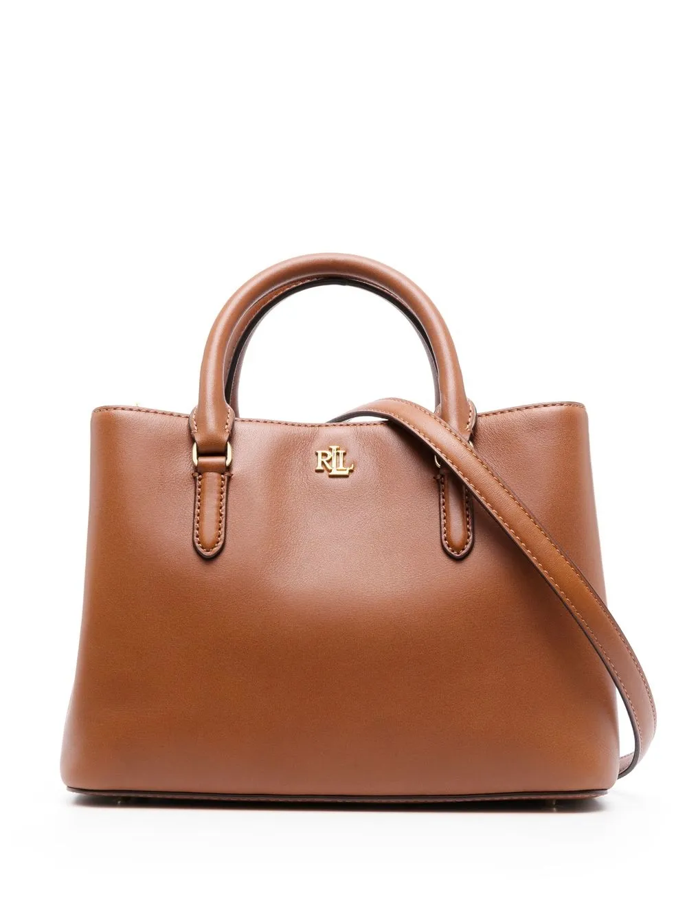 Lauren Ralph Lauren Borsa tote Marcy 26 - Marrone