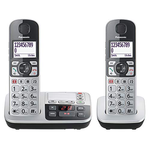 Panasonic Kx-Tge522Gs Argento-Nero