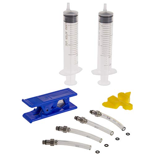 „Bleeding Kit“ For Disc Brakes Bleedbox, M-Wave, Consist Of Each 2 X Syringe 25Ml, M5 Adapter & M6 Adapter, Each 4 X O-Ring Dot4 & O-Ring Mineral Oil,