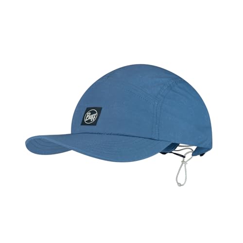 Buff Cappello 5 Panel Explore Cap, Denim, Etichettalia Unica Unisex-Adulto