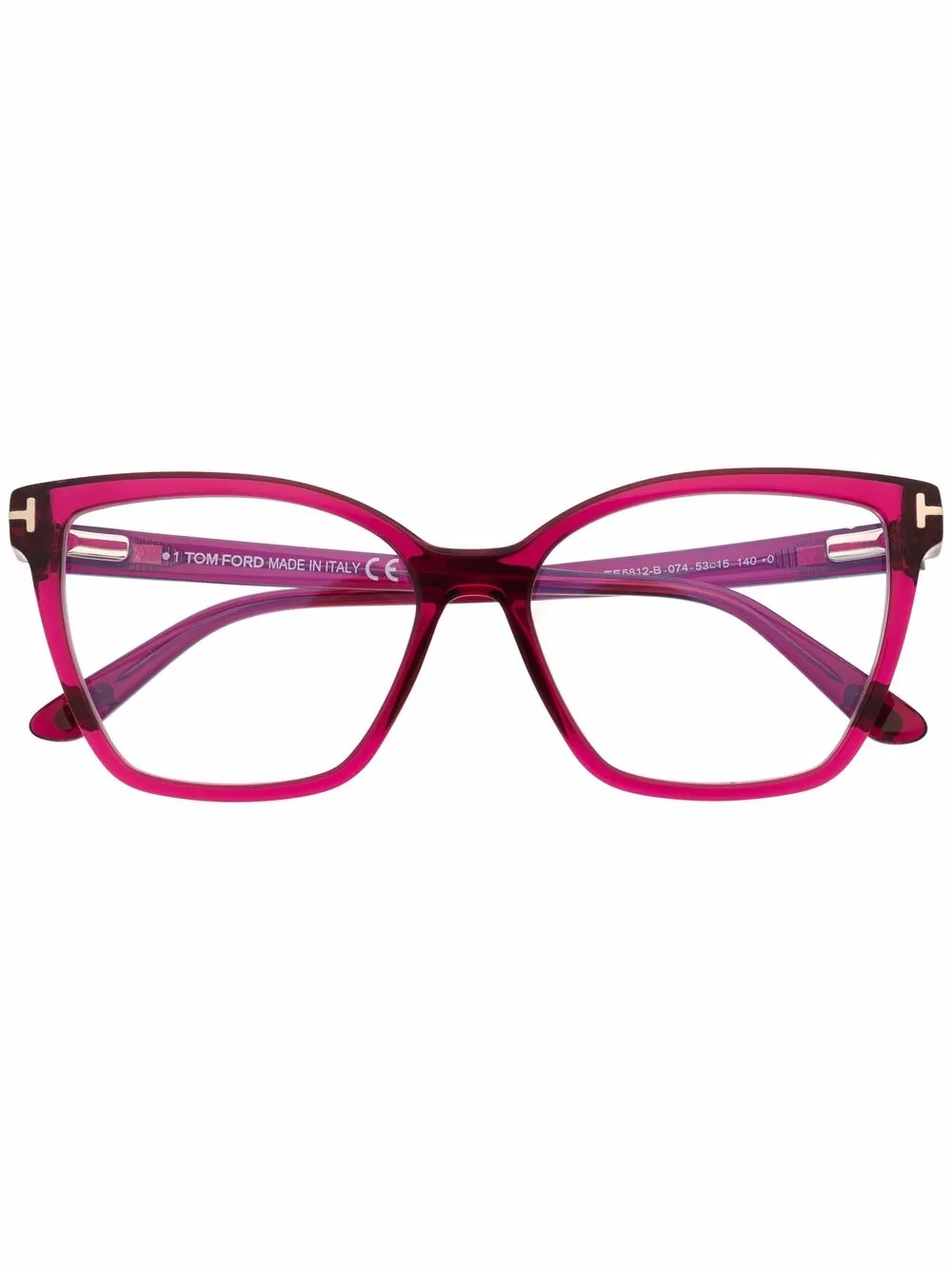 TOM FORD Eyewear Occhiali squadrati FT5812 - Rosa