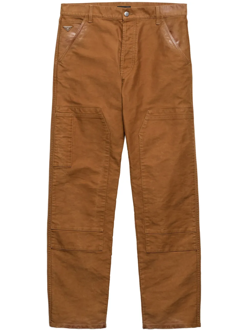 Prada moleskin pants - Marrone