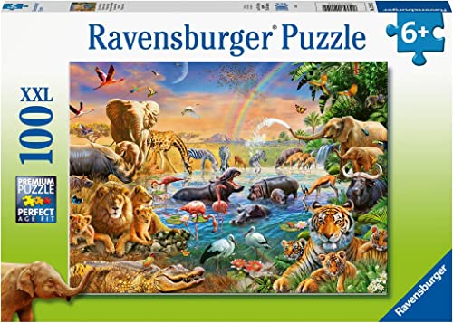 Puzzle Ravensburger - Izvor In Jungla, 100 Piese (12910)