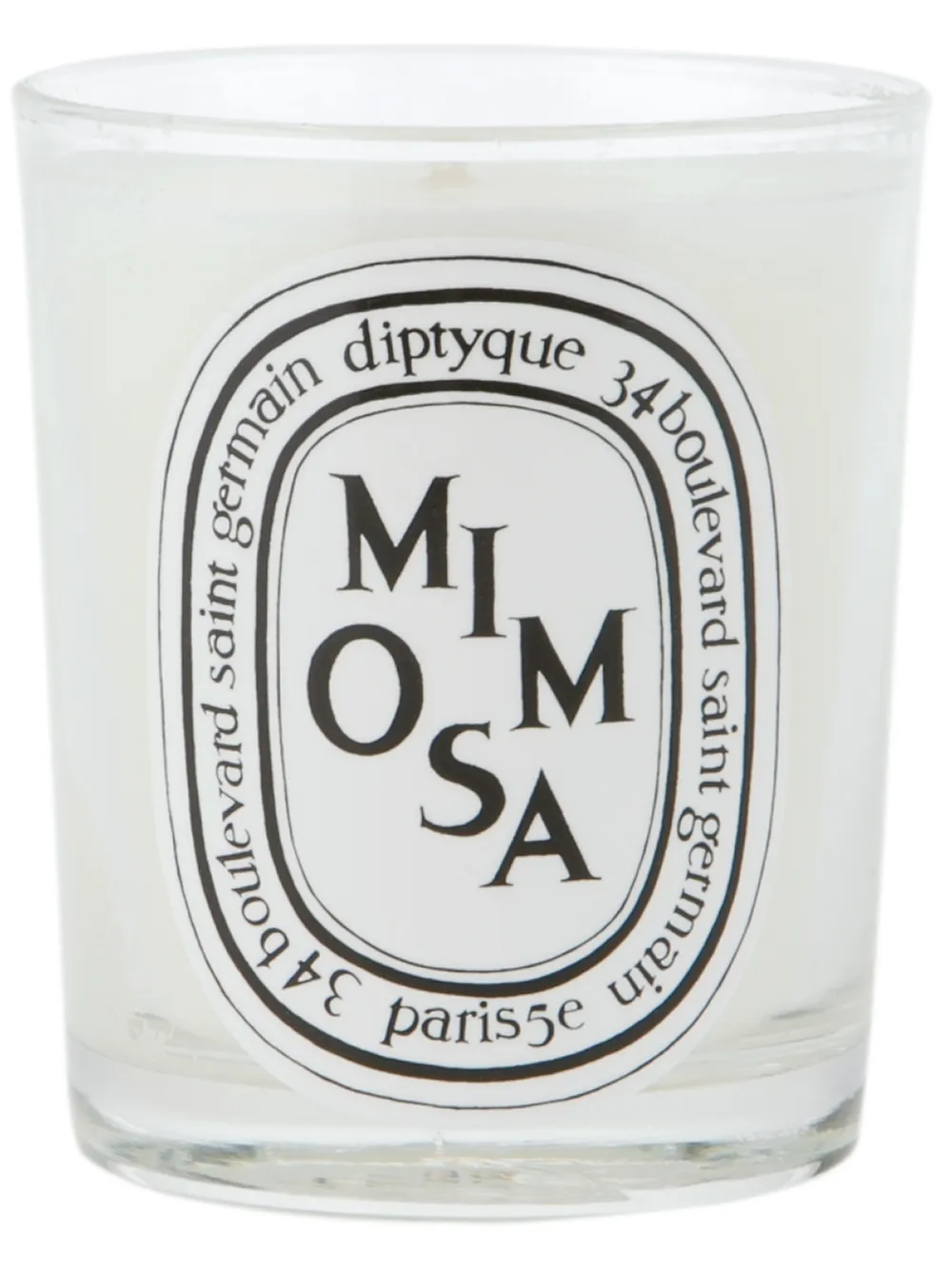 Diptyque 'Mimosa' perfume scented candle - Bianco