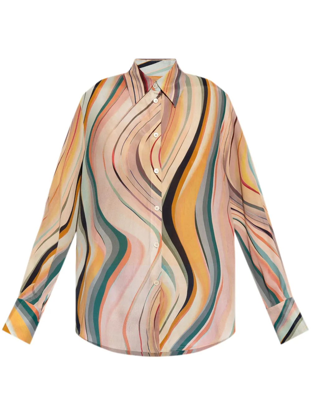 PS Paul Smith swirl print shirt - Rosa