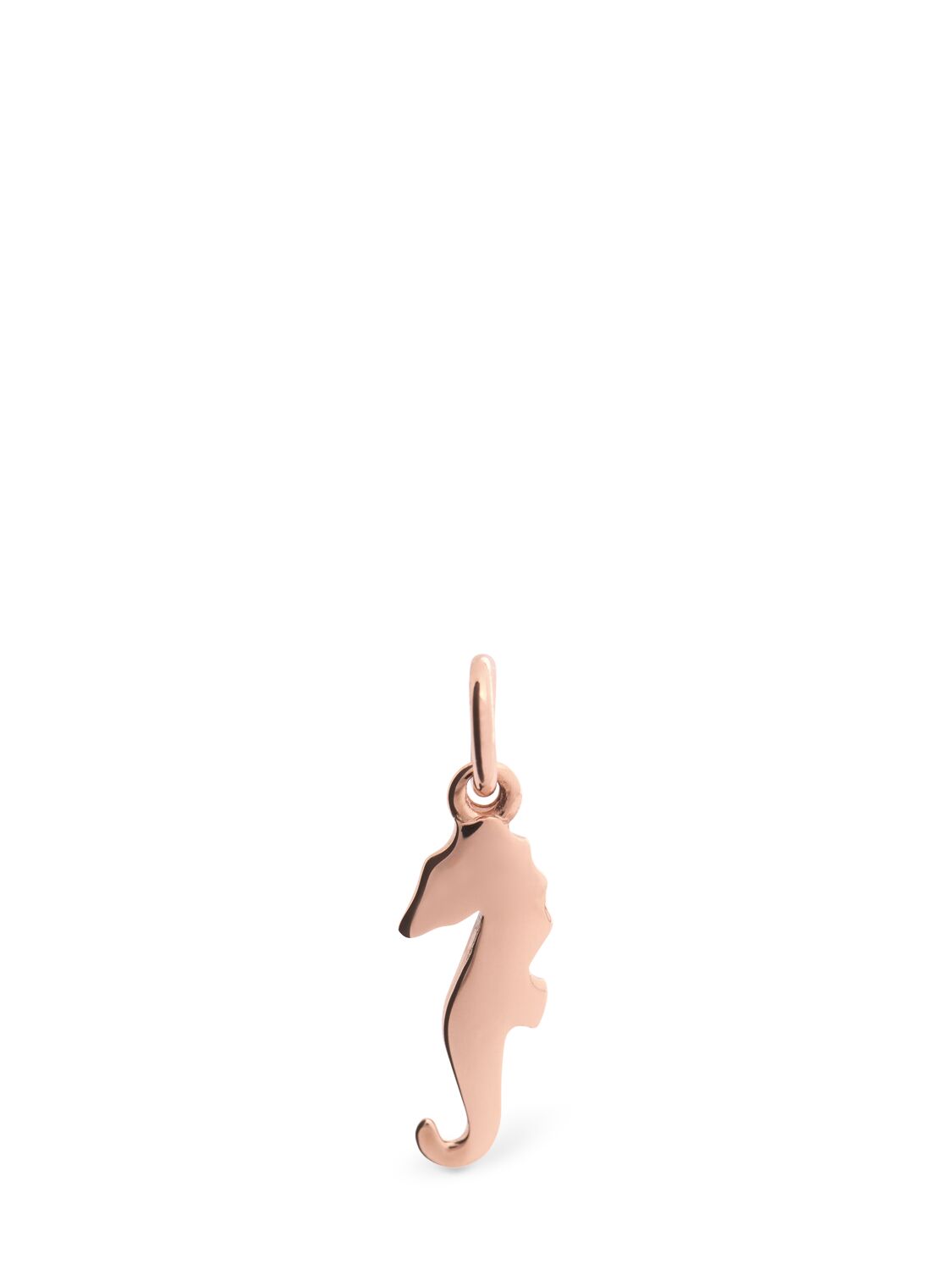 Charm Seahorse In Oro Rosa 9Kt