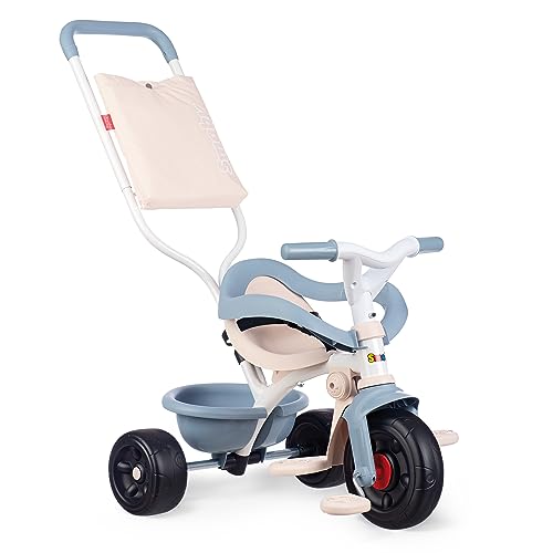 Bambino Evolutivo Triciclo Smoby Be Fun Comfort - Struttura In Metallo - Blu