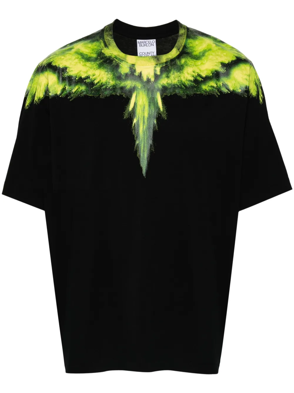 Marcelo Burlon County of Milan Colordust Wings T-shirt - Nero