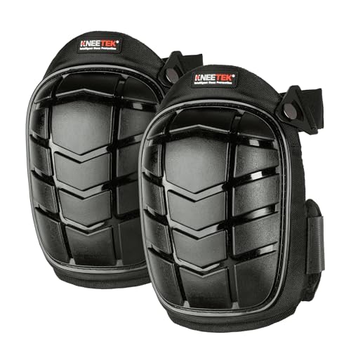 Ginocchiera Kneetek Basic Black, Rosso