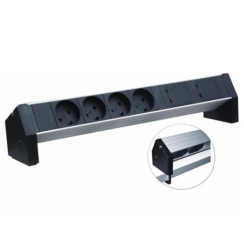 Retex Aluminium Pdu 380X45X45Mm. Table. 4-Way K Outlet+, 785705 (Table. 4-Way K Outlet+)