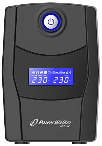 Powerwalker Vi 800 Stl Gruppo Di Continuità (Ups) A Linea Interattiva 800 Va 480 W 2 Presa(E) Ac