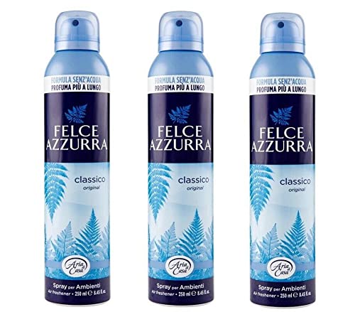 3 Deodoranti Per Ambienti Felce Azzurra Aria Casa Talco Classico 250 Ml Spray Per Ambienti