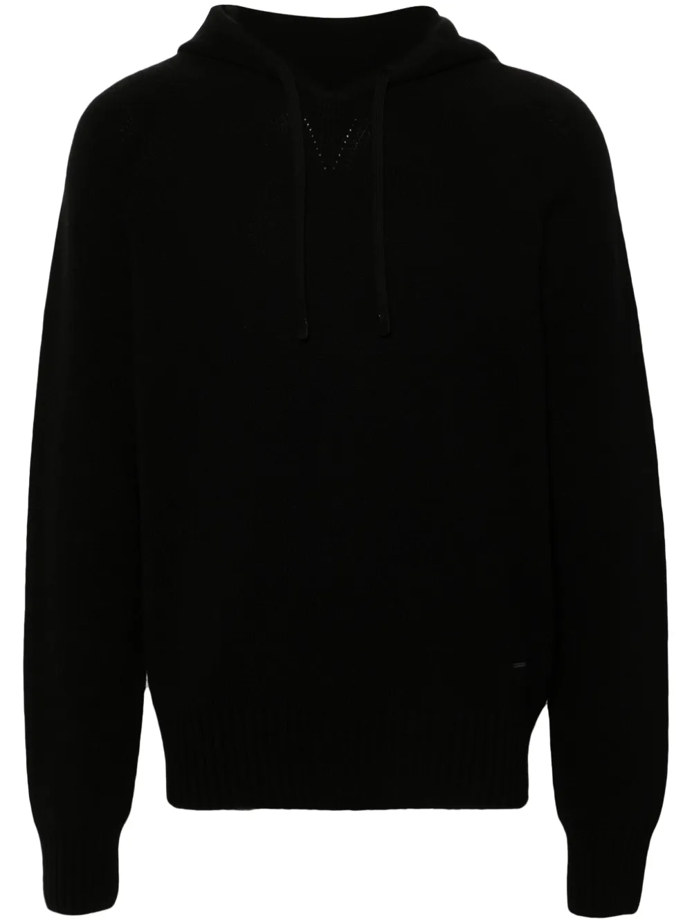 TOM FORD seamless cashmere hoodie - Nero