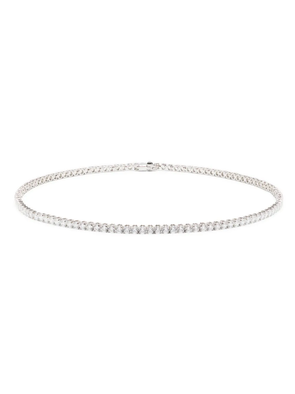 Swarovski Collana Matrix Tennis - Bianco