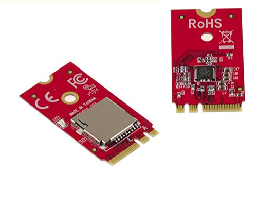 Kalea-Informatique Scheda Controller M2 (M.2 Ngff A Key O E Key) Per Scheda Microsd - Capacità 2Tb - Micro Sd Sdhc Sdxc