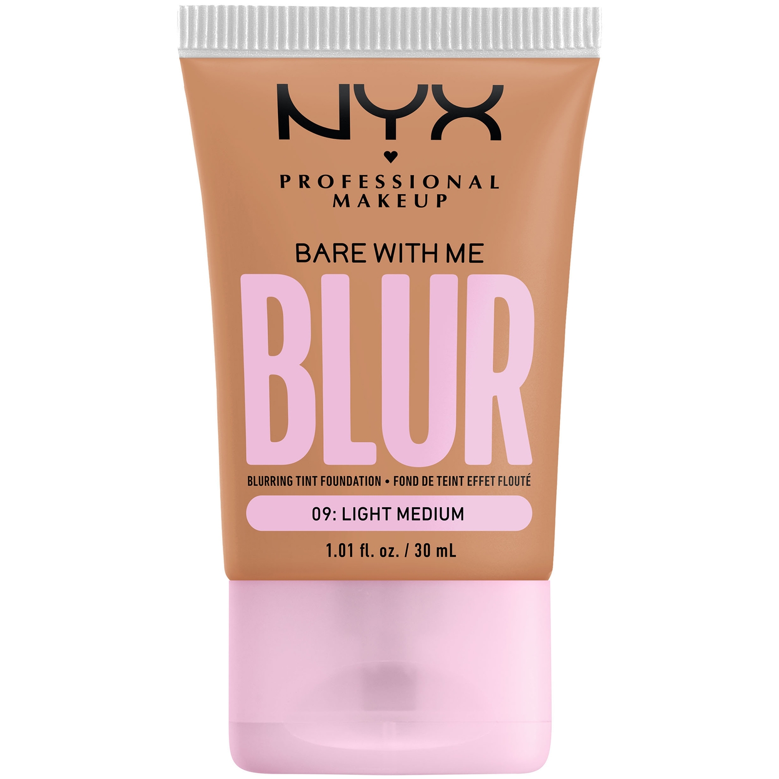 NYX Professional Makeup Bare With Me Blur Tint Foundation 30ml (Varios Shades) - Light Medium