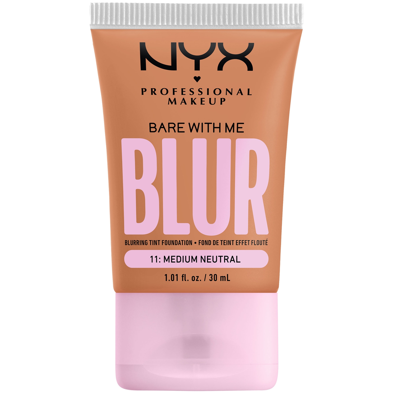 NYX Professional Makeup Bare With Me Blur Tint Foundation 30ml (Varios Shades) - Medium Neutral