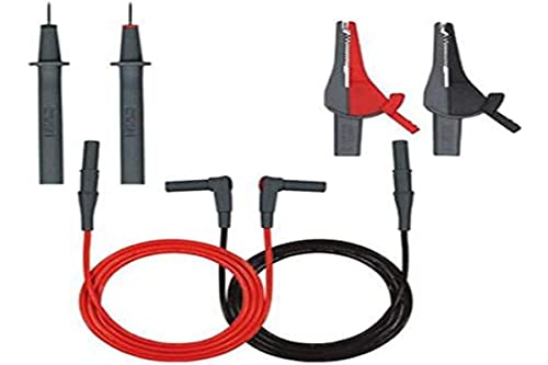 Unbekannt Beha Amprobe 370003 214666 - Set Di Cavi Di Misurazione Di Sicurezza [Punta A Battuta, Spina Da 4 Mm] 1 Pezzo