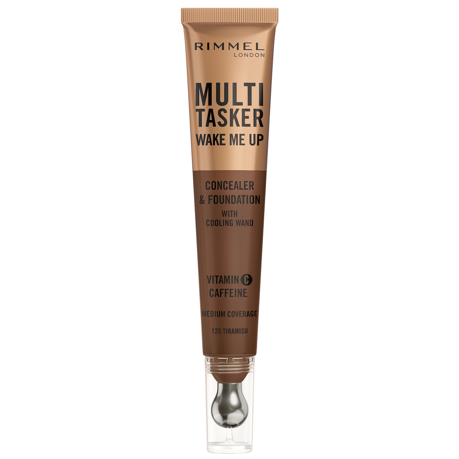 Rimmel Multi-Tasker Wake Me Up Foundation and Concealer 20ml (Various Shades) - 120 Tiramisu