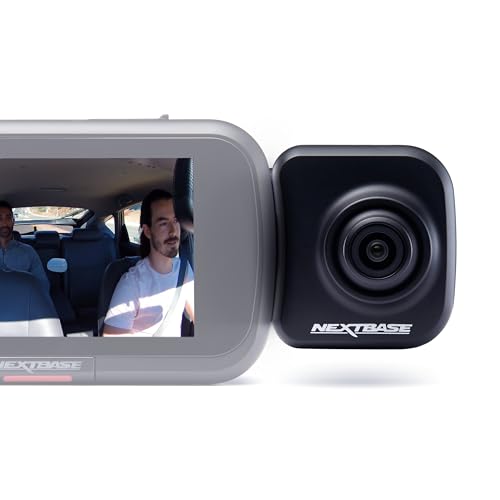 Videocamere Modulo Aggiuntivo Nextbase Serie 2 - Videocamera Dash Vista Cabina Per Uso Commerciale - Compatibile Con I Modelli Dash Cam Serie 2 322Gw,